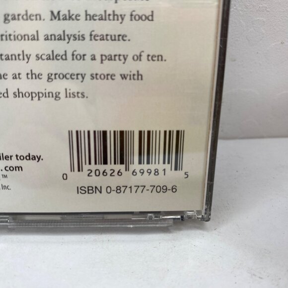 Vintage Sierra MasterCook Deluxe CD-ROM Multimedia Cookbook 1000+ Gourmet Recipe - Picture 5 of 5